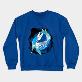 Leopard Seal Skeleton Crewneck Sweatshirt